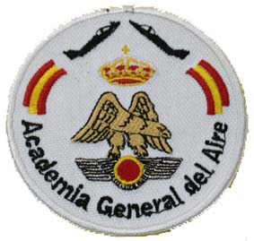 Escudo bordado Academia General del Aire 2013 blanco